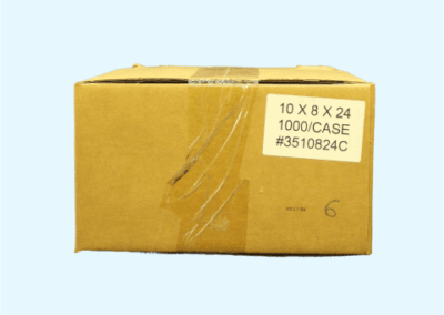 10x8x24 Clear Poly Bags 500 per case 2