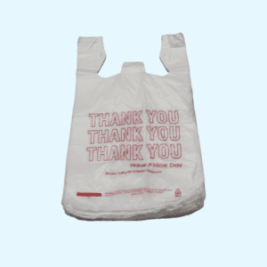 12x7x20 White Thank You Bag 1000 per case 1
