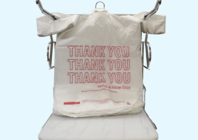 12x7x20 White Thank You Bag 1000 per case 2