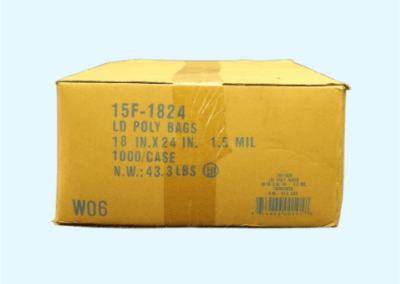 18×24 Clear Poly Bags 1000 per case 2