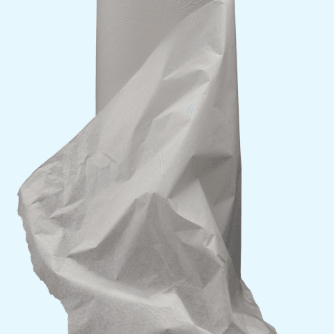20″ White Tissue on Roll 1