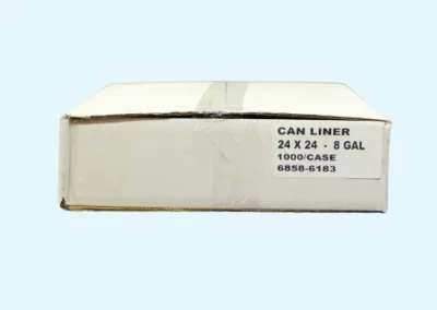 24×24 Clear Can Liners 7 gallon 2