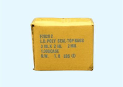 2×2 Clear Zip Lock Bags 1000 per case 2