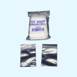 2×3 Clear Zip Lock Bags 1000 per case 1