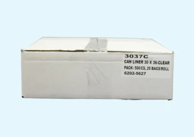 30×37 Clear Can Liner 30 gallon 2