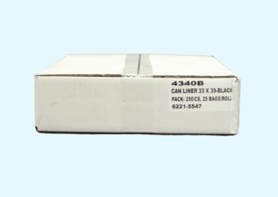 33×39 Black Can Liner 33 gallon 2