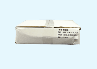 43×46 Black Can Liner 45 gallon 2