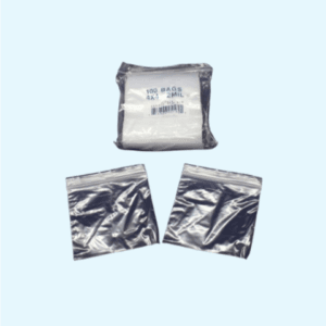 4×4 Clear Zip Lock Bags 1000 per case 1