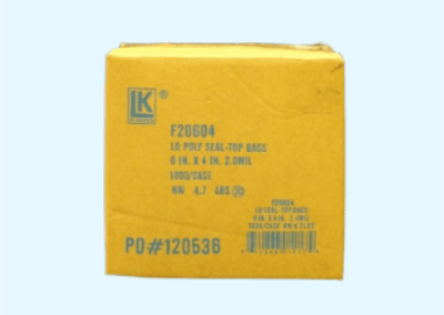 6×4 Clear Zip Lock Bags 1000 per case 2