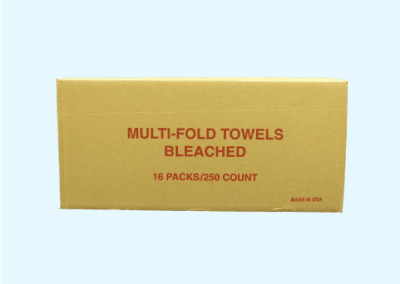 White multi fold towels 3